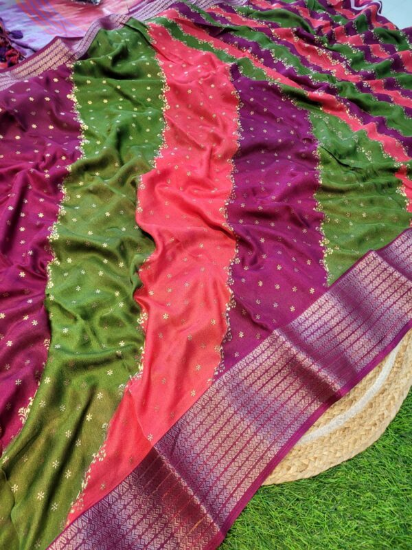 Premium Banarasi Georgette Silk Sarees