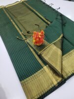 Handloom Mangalagiri silk Saree - Image 2