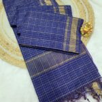 Premium Uppada Checks Cotton Silk Sarees