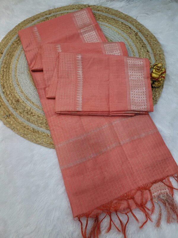 Premium Uppada Checks Cotton Silk Sarees