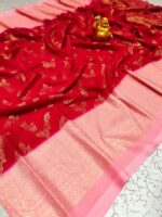 MARKET NEW LAUNCH ZIG ZAG Design Sarees - Image 4