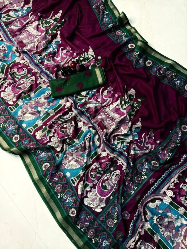 Elite pen kalamkari cotton Weaves