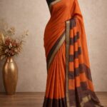 Premium Mysore Crepe Silk Sarees with Rettapetta border