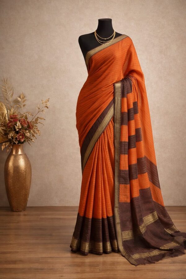 Premium Mysore Crepe Silk Sarees with Rettapetta border