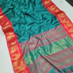 MEENAKSHI: Authentic mahwswari Checks silk Sarees