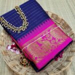 MEENAKSHI: Authentic mahwswari Checks silk Sarees