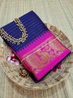 MEENAKSHI: Authentic mahwswari Checks silk Sarees