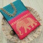 MEENAKSHI: Authentic mahwswari Checks silk Sarees