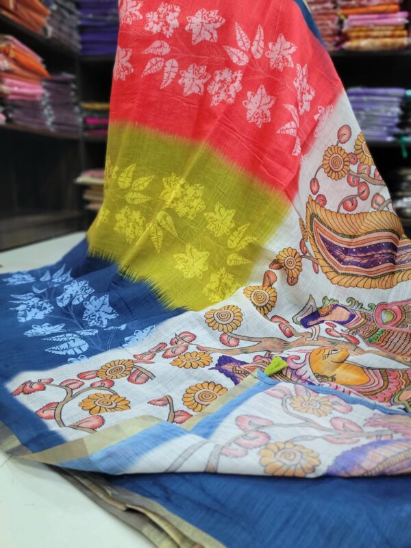 Linen Jute cotton sarees