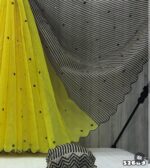 Premium Chanderi Mirror Embroidery Sarees - Image 2