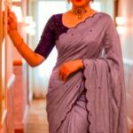 Rich Chinnon Viscose Designer Saree