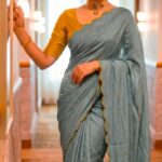 Rich Chinnon Viscose Designer Saree
