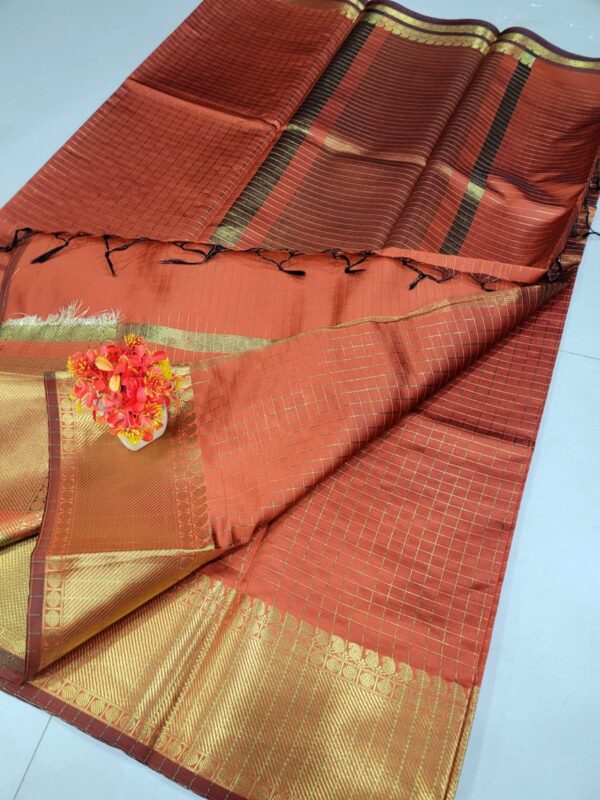 Handloom Mangalagiri silk Saree