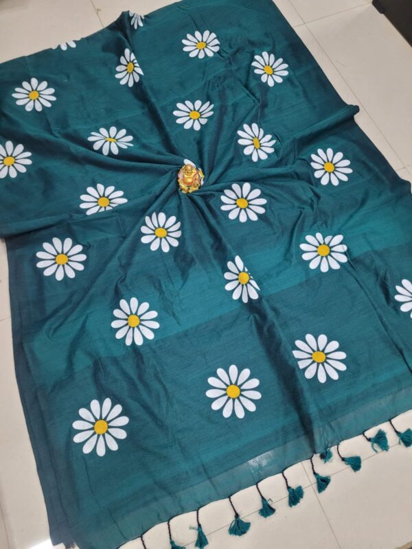 Sun Flower Kadhi Cotton Sarees