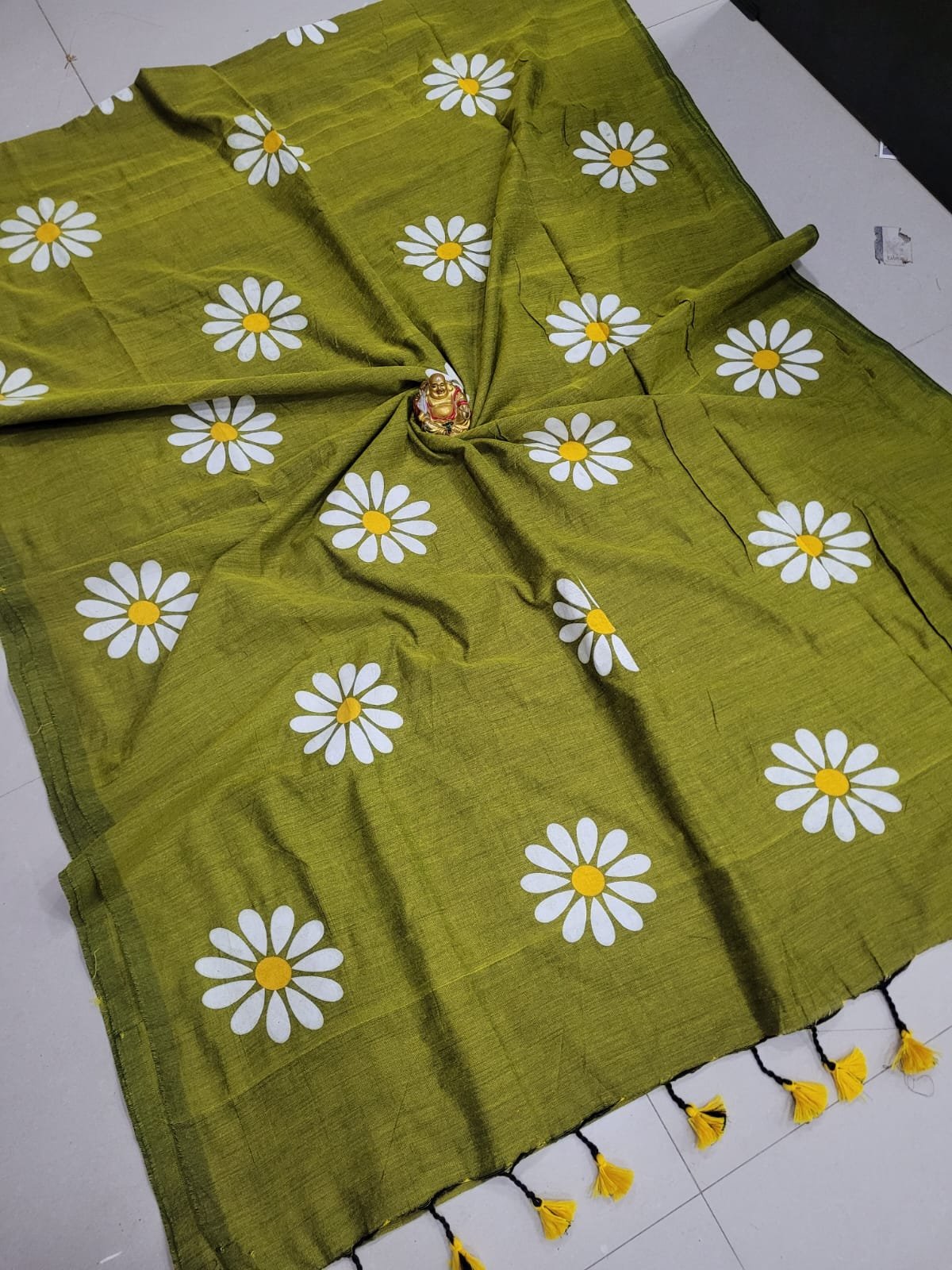 2026/03/1005184224.jpg Sun Flower Kadhi Cotton Sarees - Image 1