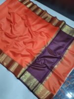 Elite Banarasi Checked Silk sarees - Image 2