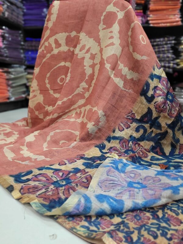 Linen Jute cotton sarees