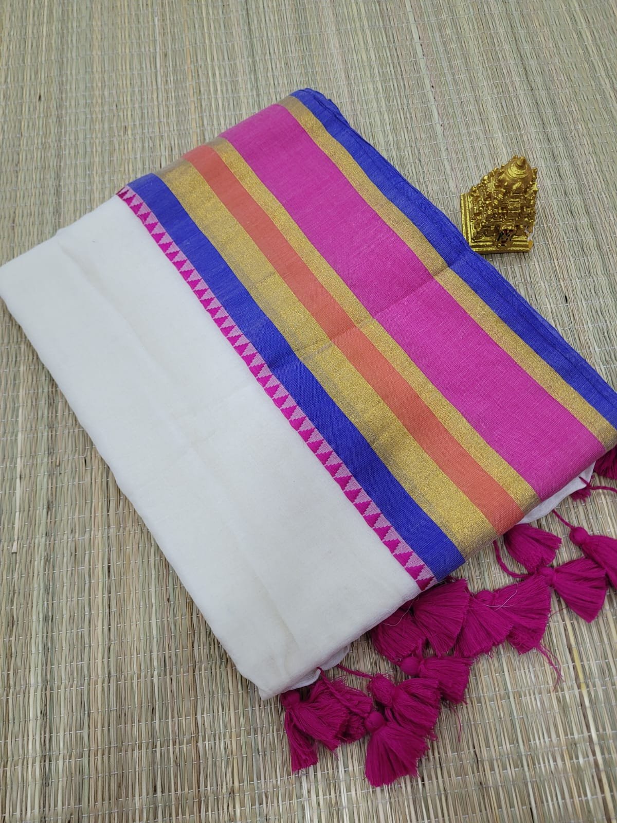 2026/03/1005186150.jpg Premium Mul Cotton Sarees - Image 1