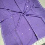 Mul Cotton Sarees with Gini Work