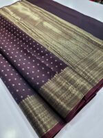 Elite Semi Katan Silk Sarees - Image 3