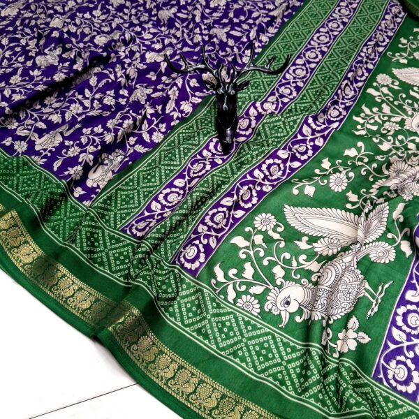Traditional Mangalagiri Silk Saree
