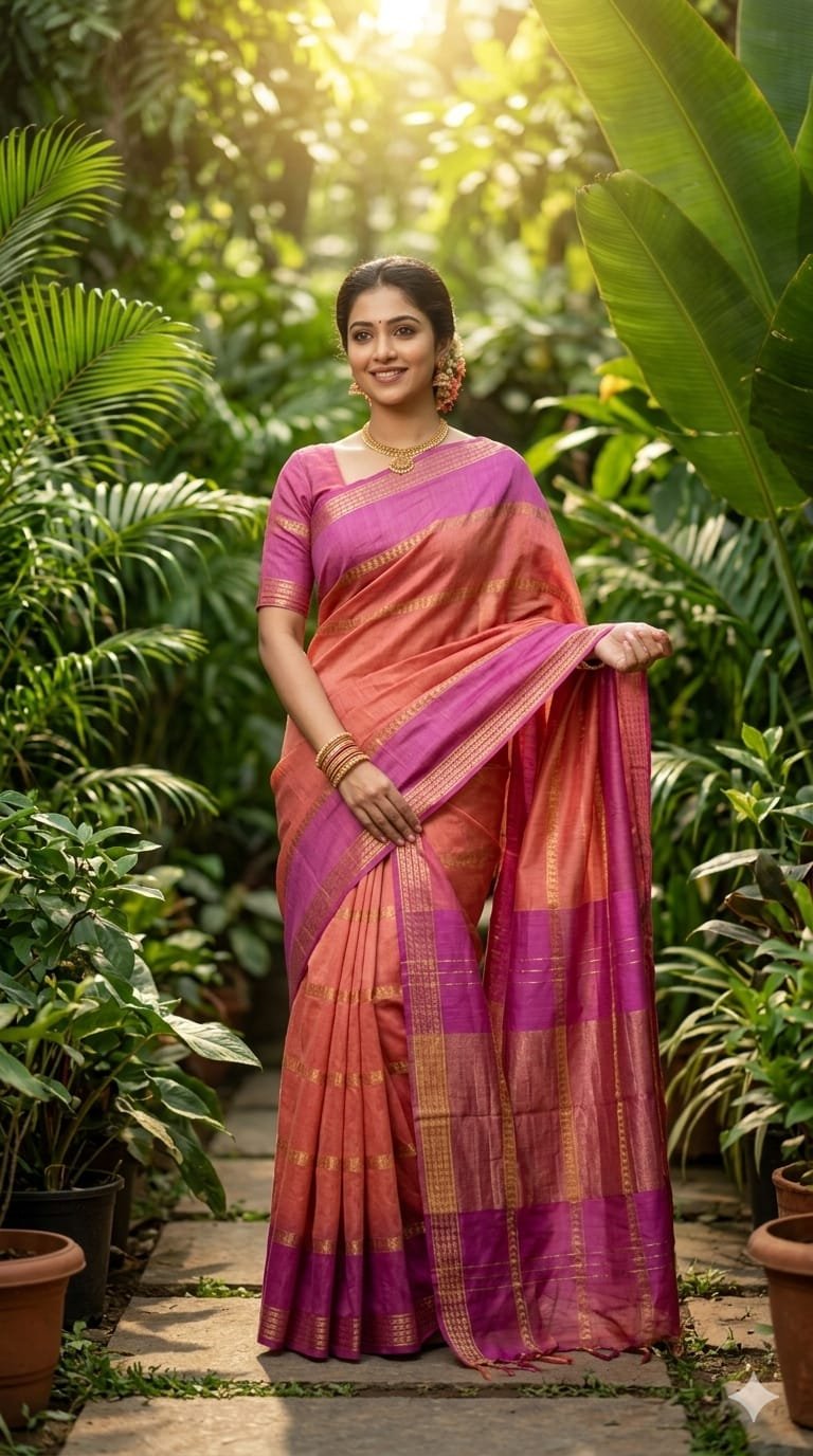 2026/03/1005188972.jpg Premium Baswada Cotton Silk Sarees - Image 1