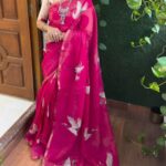 Linen Jute cotton sarees