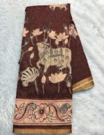 Linen Jute cotton sarees - Image 2