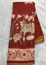 Linen Jute cotton sarees - Image 2