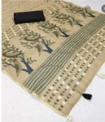 Linen Jute cotton sarees - Image 3