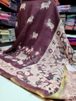 Linen Jute cotton sarees