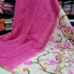 Linen Jute cotton sarees