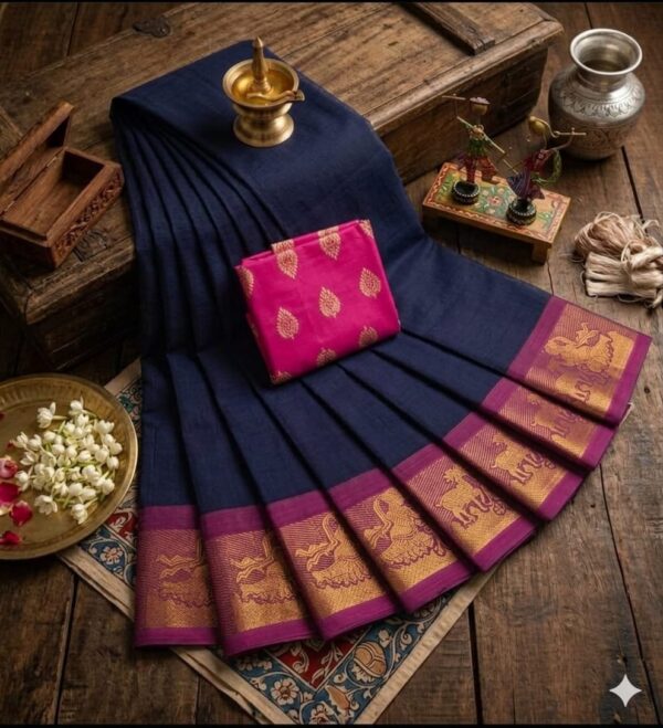 Elite Pure Kanchi Cotton Sarees