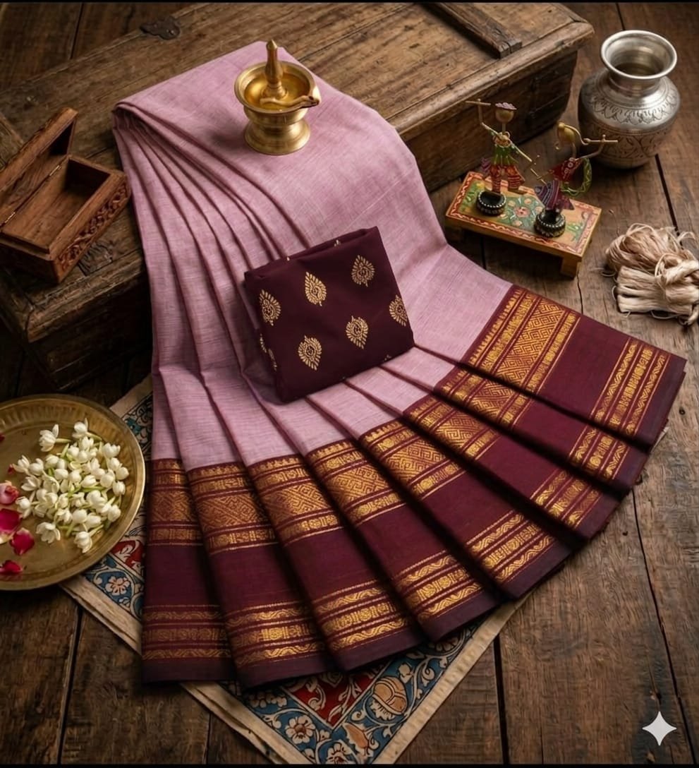 2026/04/1005190896.jpg Elite Pure Kanchi Cotton Sarees - Image 1