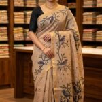 Linen Jute cotton sarees