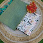 Kadhi Cotton Saree+Blouse Combo