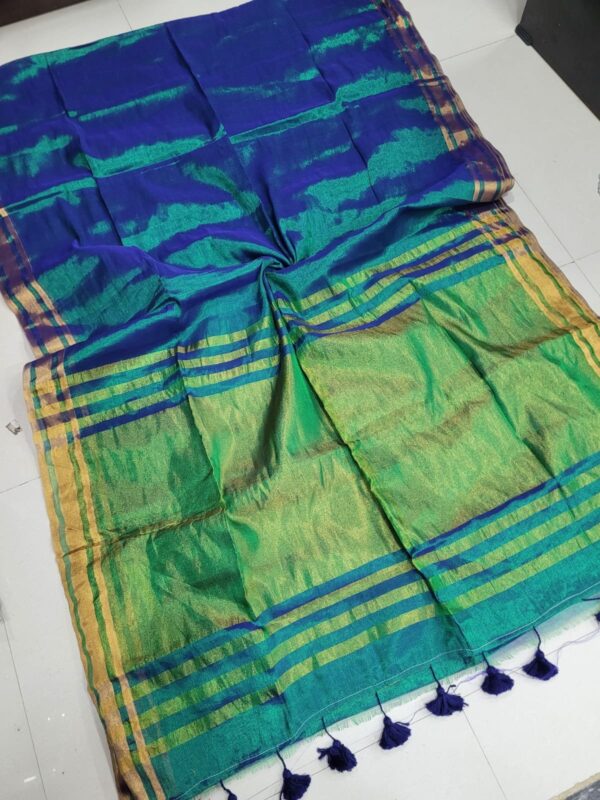 Kerala Weaves: Royal Tissue Silk Sarees