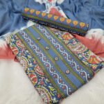 Branded Cotton Salwar Materials (Unstitched 3pcs)