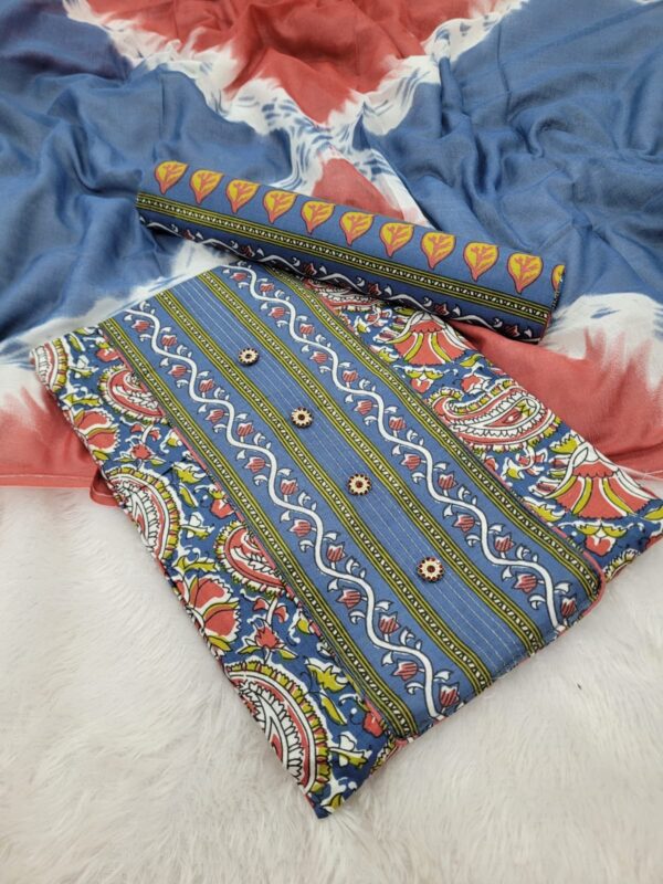 Branded Cotton Salwar Materials (Unstitched 3pcs)