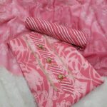 Branded Cotton Salwar Materials (Unstitched 3pcs)