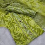Branded Cotton Salwar Materials (Unstitched 3pcs)