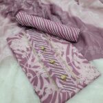 Branded Cotton Salwar Materials (Unstitched 3pcs)
