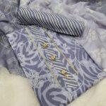 Branded Cotton Salwar Materials (Unstitched 3pcs)