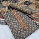 Branded Cotton Salwar Materials (Unstitched 3pcs)