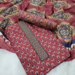 Branded Cotton Salwar Materials (Unstitched 3pcs)