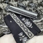 Branded Cotton Salwar Materials (Unstitched 3pcs)