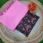 Kadhi Cotton Saree+Blouse Combo