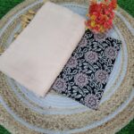 Kadhi Cotton Saree+Blouse Combo