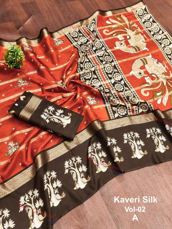 Kalamkari Silk Sarees
