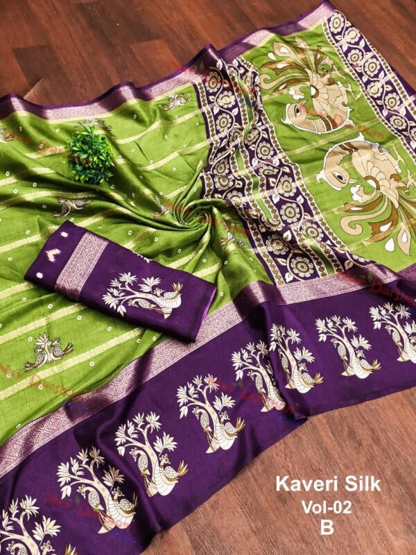Kalamkari Silk Sarees